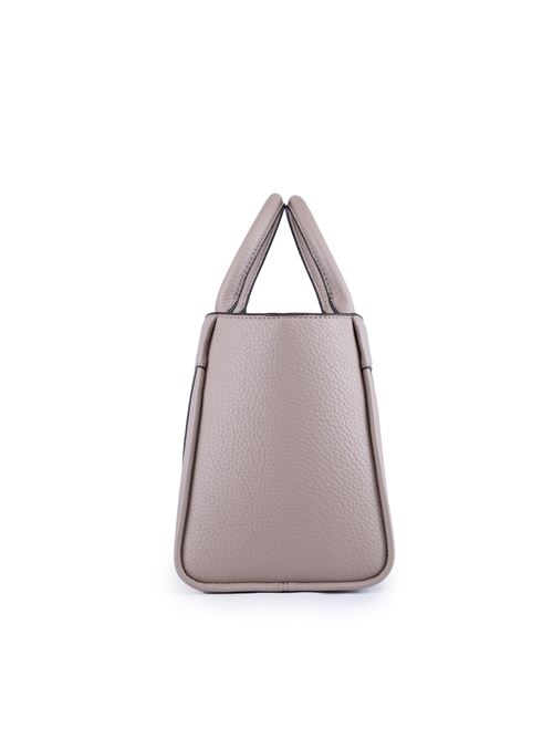 Borsa a mano piccola effetto pelle greige Elisabetta Franchi | BS05A51E2DC4